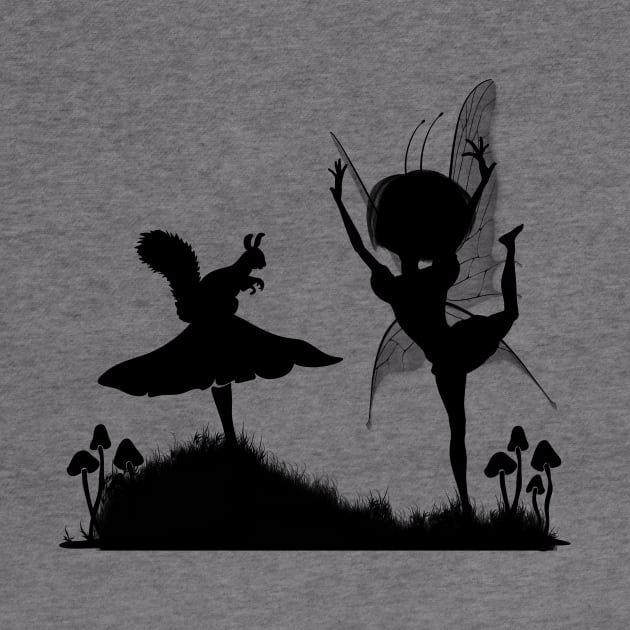 Little fairy dancing in the night by Nicky2342